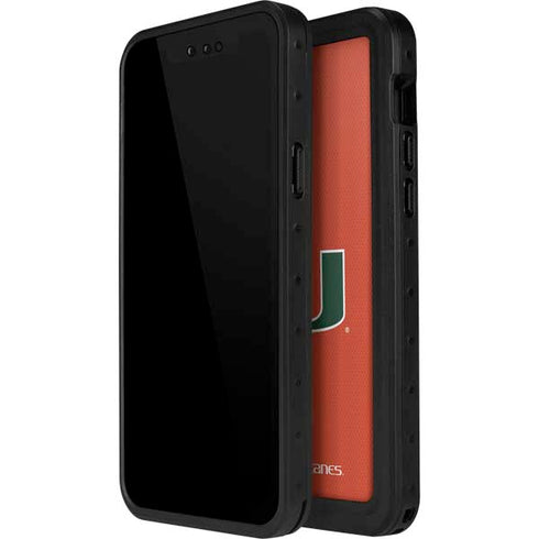 University of Miami Hurricanes Jersey iPhone 15 Plus Waterproof Case